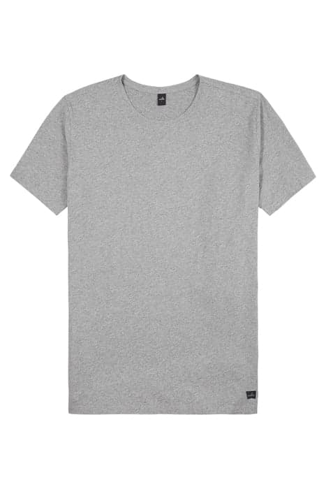 WOODS | CREW NECK T-SHIRT LIGHT GREY MELANGE by WAHTS