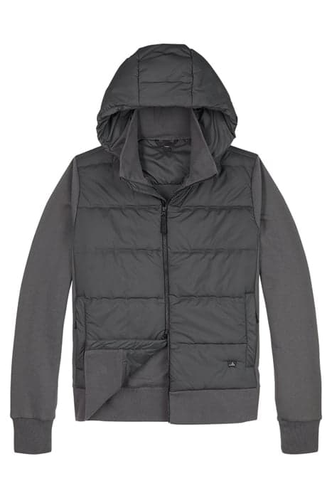 SOREN | PUFFER SWEAT JACKET ANTHRACITE by WAHTS