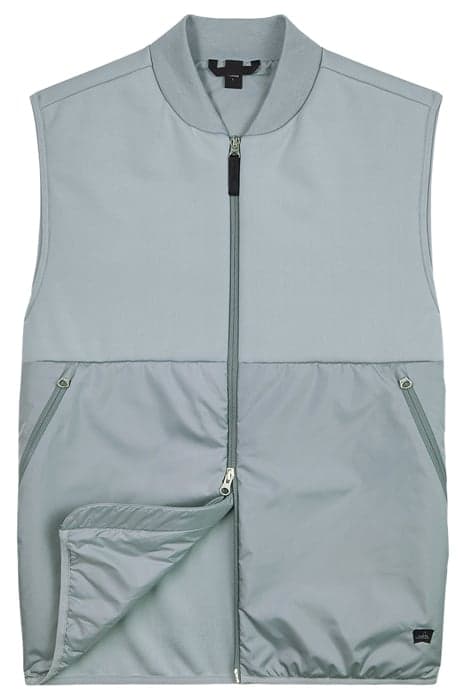 ELLIOT | TECH JERSEY VEST CHALK BLUE by WAHTS