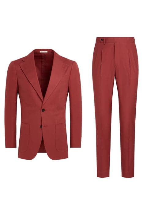 RED TAILORED FIT HAVANA SUIT by Suitsupply