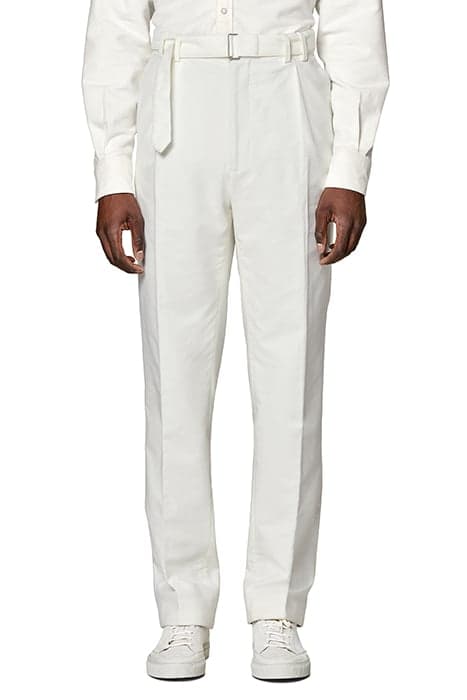 OFF-WHITE WIDE LEG TAPERED TROUSERS by Suitsupply