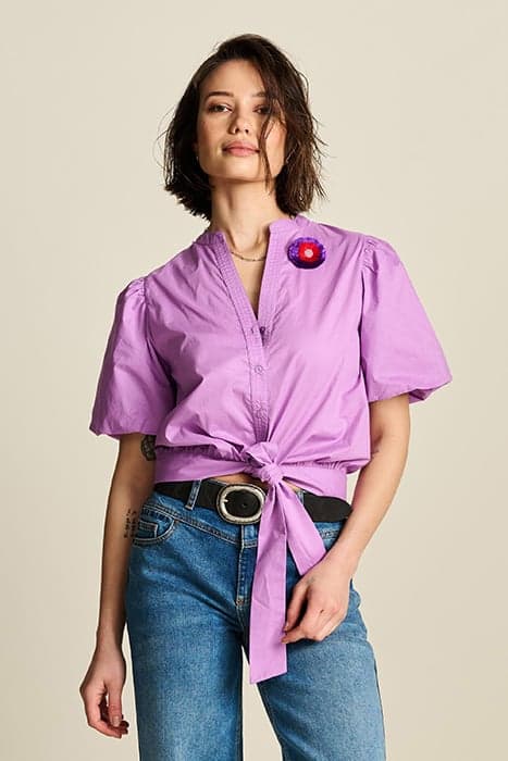 BLOUSE - LILAC PURPLE by POM Amsterdam