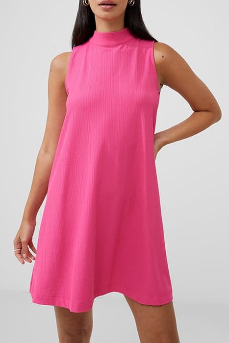 RIBBED JERSEY BOW BACK DRESS PURPLE by French Connection