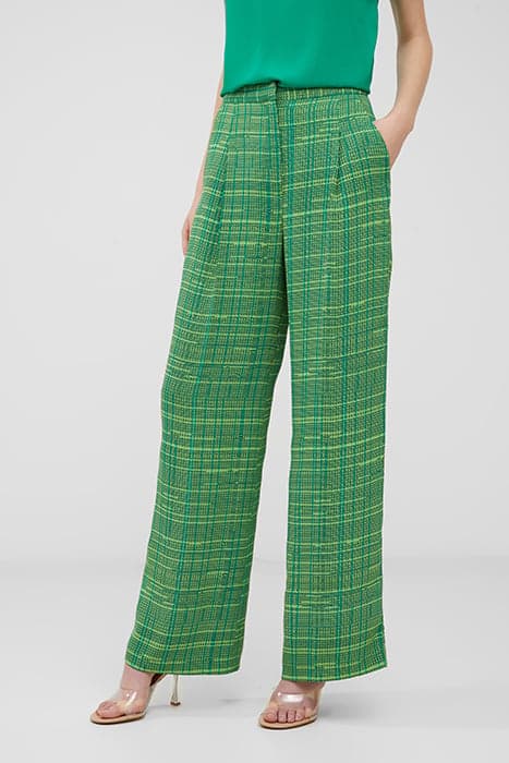 CARMEN CREPE TROUSER GREEN by French Connection