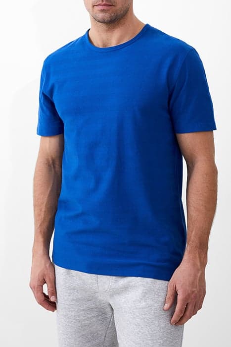 HERRINGBONE TEE BLUE by French Connection