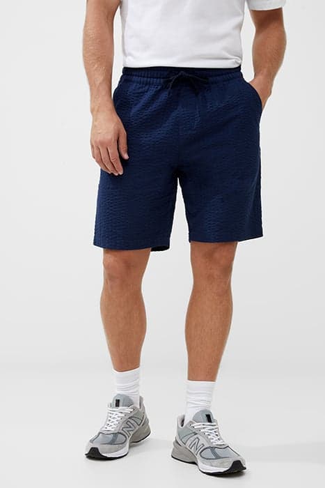 SEERSUCKER SHORTS BLUE by French Connection