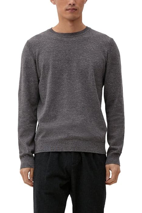 S.OLIVER PULLOVER GREY MELANGE by s. Oliver