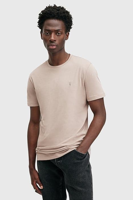 BRACE SS CREW BOSTON TAUPE by AllSaints