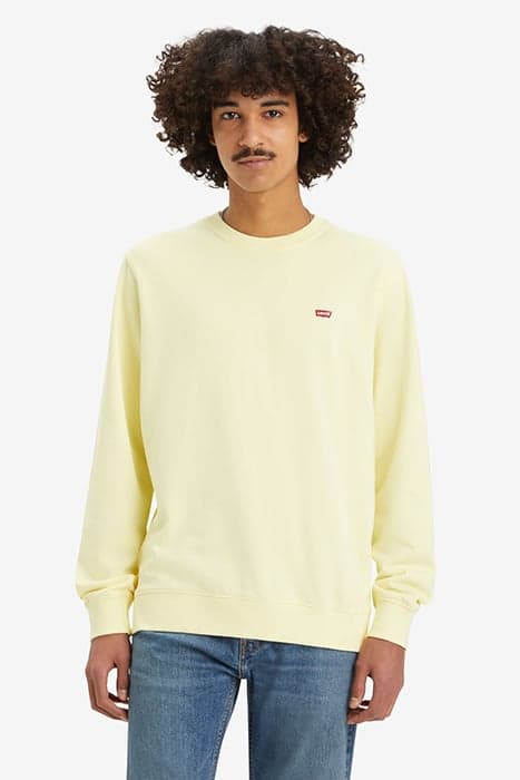 THE ORIGINAL HM CREW WAX YELLOW FRENCH T by Levi's