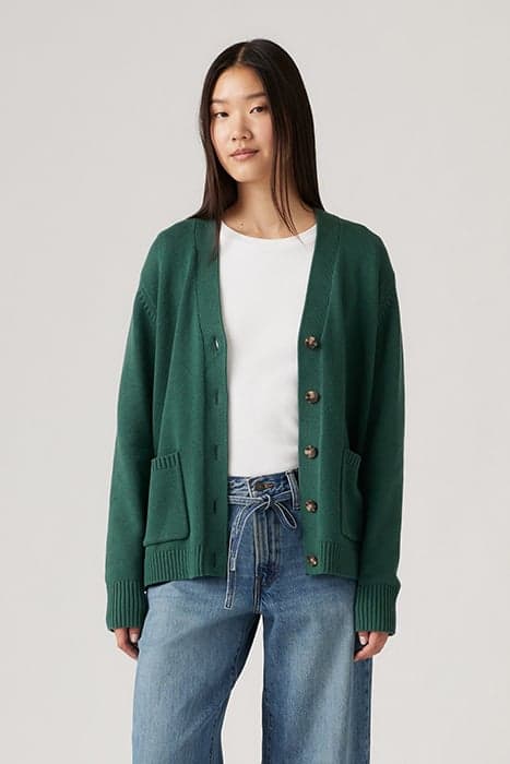 BOYFRIEND POCKET CARDI BISTRO GREEN by Levi's