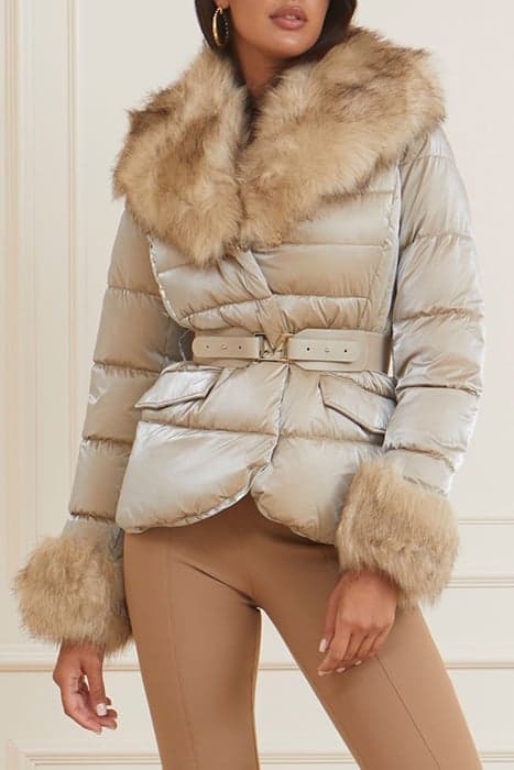 NAUSICAA PUFFER JACK NATURAL SIENA by Marciano by Guess