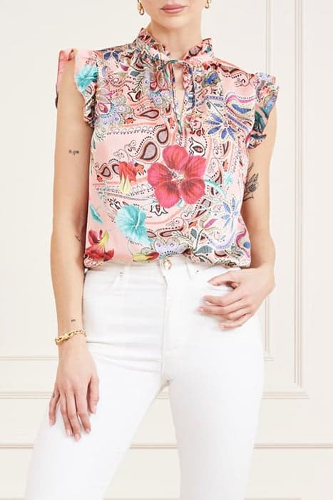 MINA TOP PRINTED AMAZONIA DAYDREAM by Marciano by Guess