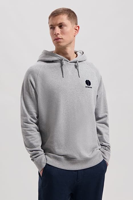 DS_ZAIN HOODY LT. GREY MELANGE by Dstrezzed