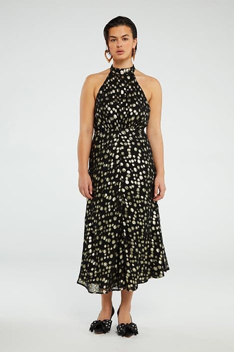 TANYA DRESS BLACK/GOLD by Fabienne Chapot