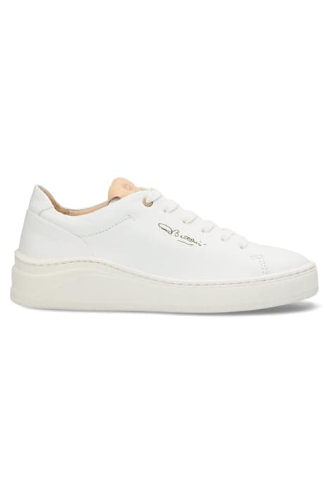 EMMYA CLEAN LEATHER WHITE by Fred de la Bretoniere