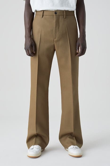 STYLE NAME ARUBA FLARED PANTS BROWN KHAKI by Closed