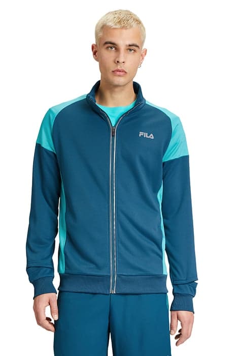 TEOLO TRACK JACKET BLUE CORAL-CERAMIC by FILA