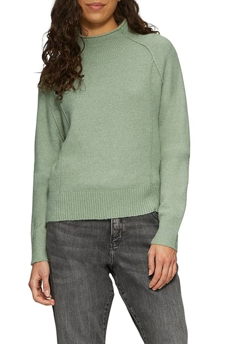 S.OLIVER-QS PULLOVER GREEN by s. Oliver