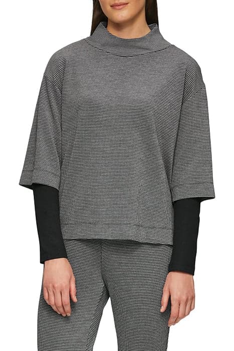 S.OLIVER SWEATSHIRTS GREY/BLACK by s. Oliver