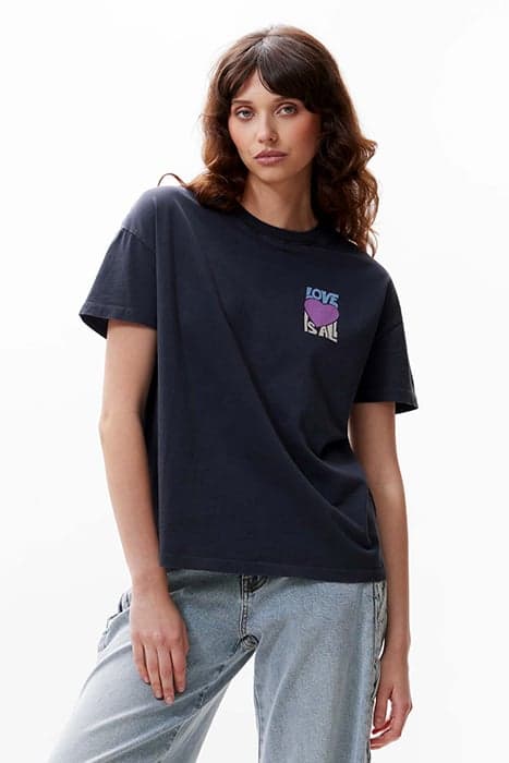 RELAXED TEE DARK GREY by Catwalk Junkie