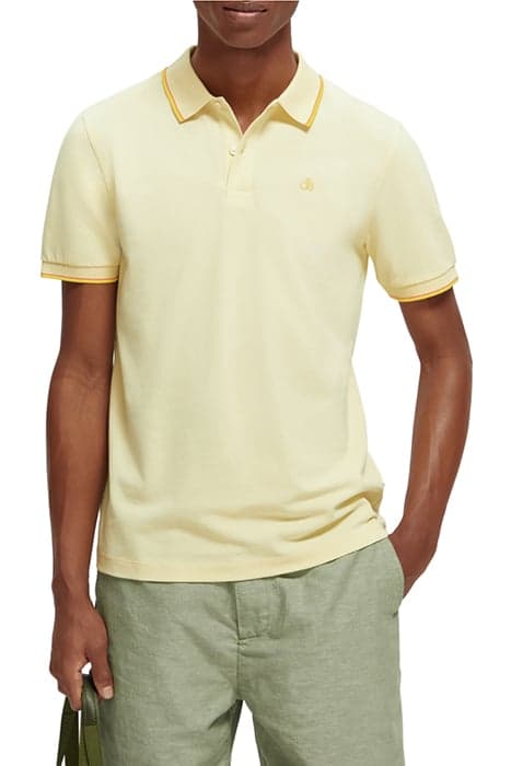 CLASSIC POLO WITH TIPPING BANANA by Scotch & Soda