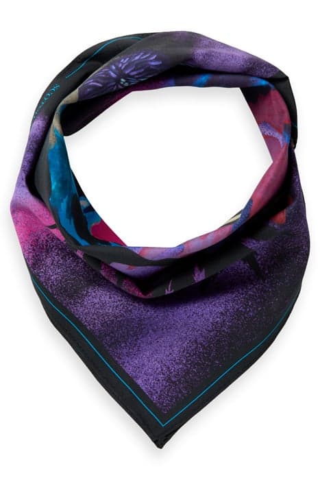 PRINTED COTTON BANDANA MOODY FESTIVAL by Scotch & Soda