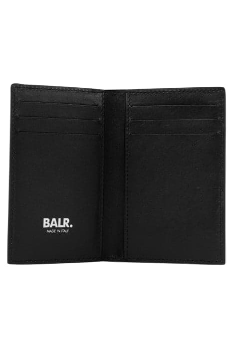 UNISEX BT LEATHER CARD HOLDER BLACK by BALR.