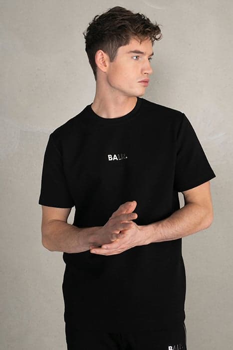 Q-SERIES STRAIGHT T-SHIRT JET BLACK by BALR.