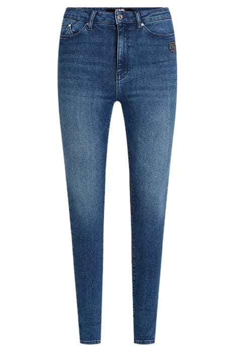 IKONIK SKINNY DENIM PANTS MID BLUE by KARL LAGERFELD