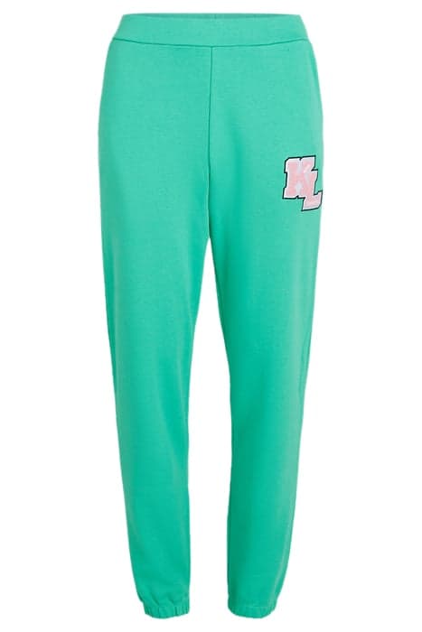 KL LOGO SWEATPANTS GUMDROP GREEN by KARL LAGERFELD