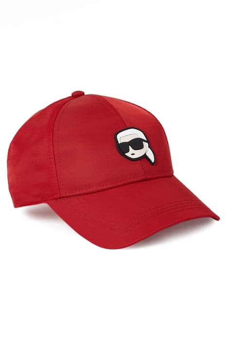 K/IKONIK 2.0 NYLON CAP CHILI PEPPER by KARL LAGERFELD